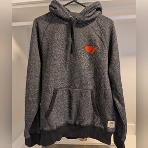 Roots Charcoal Heart &Stroke Charity Hoodie